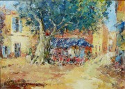 Arles platan 50x70,akryl